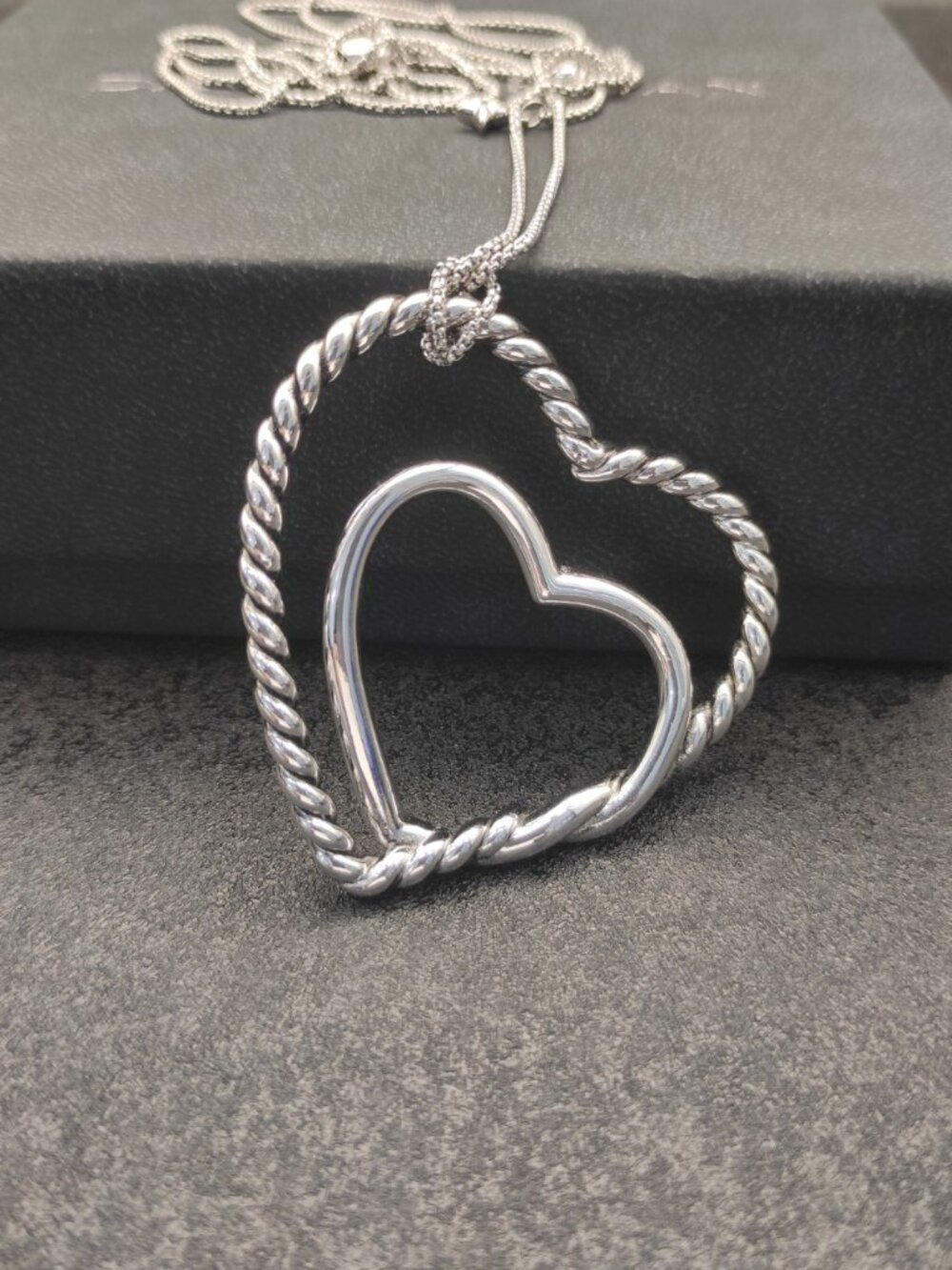 David Yurman 925 Silver Necklaces with Original Pouch